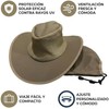 Sombrero Plegable Unisex de Nylon Transpirable con Malla – Protección