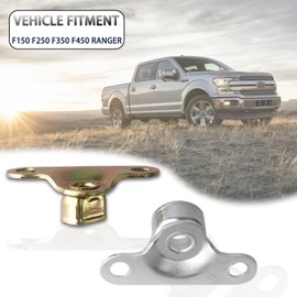 Covnikyer Tailgate Hinge Kit with Bush Cover Compatible with Ford Ranger F150 F250 F350 Replacement Left and Right Side Tail Gate Lock Hinge