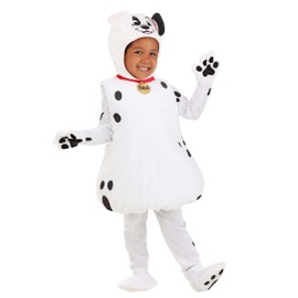 Fun Costumes 101 Dalmatians Toddler Bubble 4T White