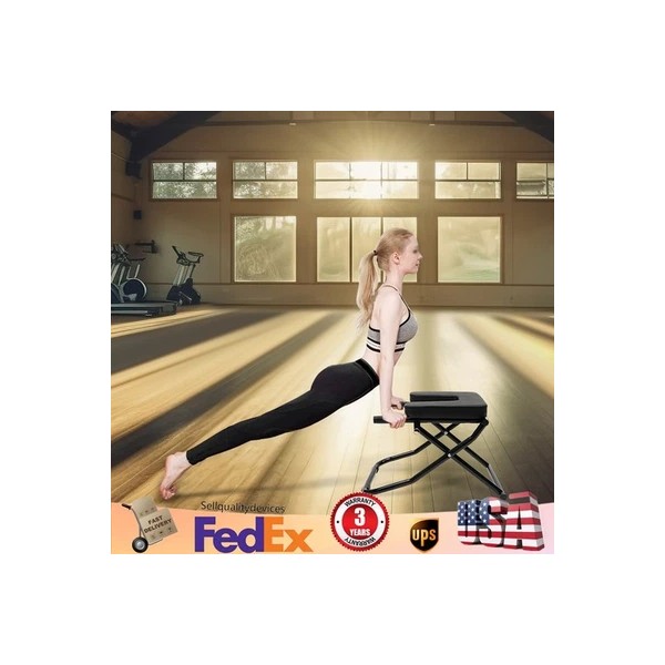 Unbranded Yoga Headstand Chair Home Bench Stand Inversion Stool Fitness