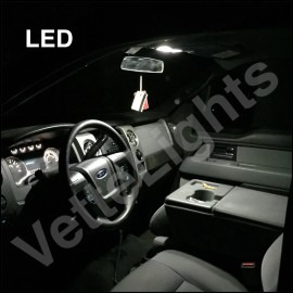 Vette Lights 2009-2014 Ford F-150 Interior LED Kit (Red, White, or Blue) 100% Plug-N-Play