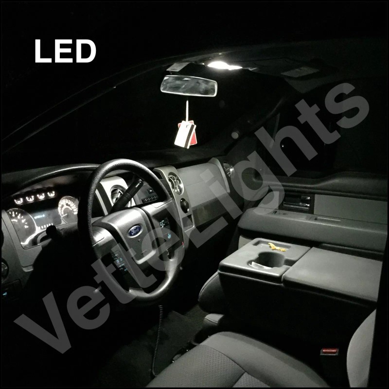 Vette Lights 2009-2014 Ford F-150 Interior LED Kit (Red, White,