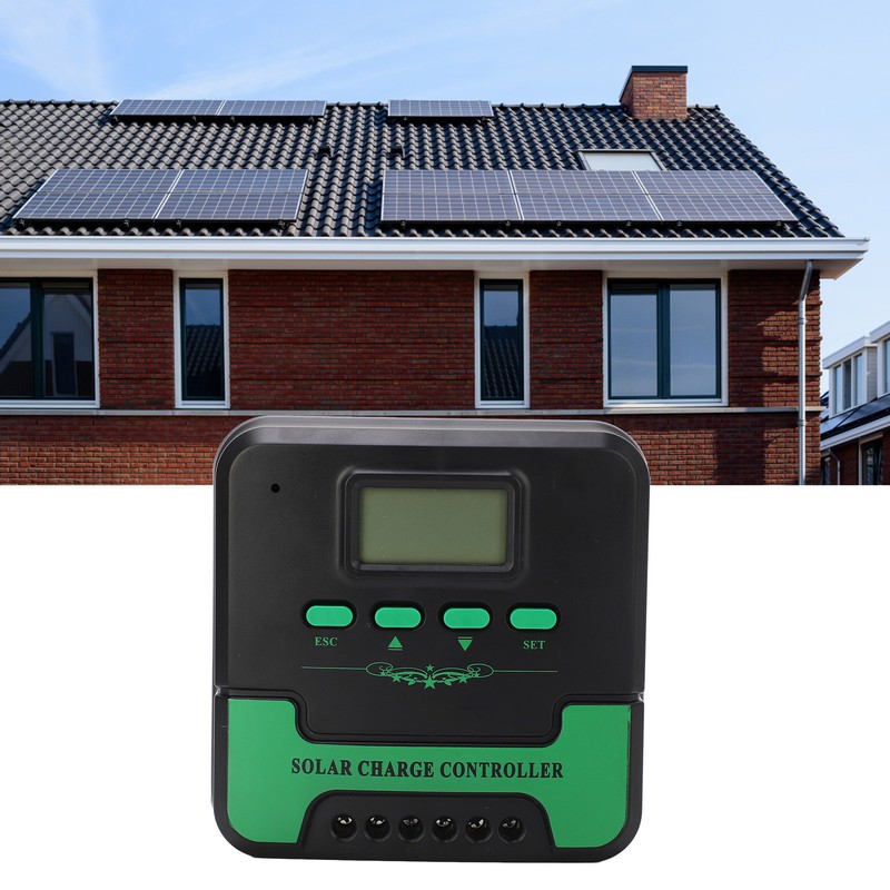 MPPT Solar Charge Controller LCD Screen Solar Panel Regulator 12V