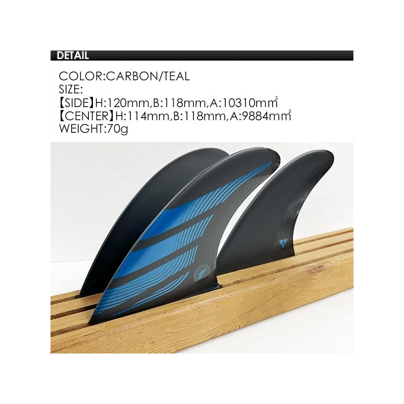 Future Fins ALPHA AM1 & ALPHA AM2 Alpha Thruster, Blue,