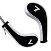 Andux Count Printed Golf Iron Covers with Zipper Long Neck