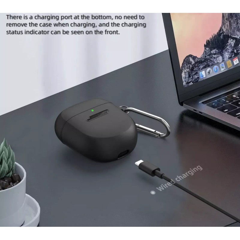Estuchelandia Funda Silicona Para Bose Quietcomfort Ii 2022 Ultra 2023