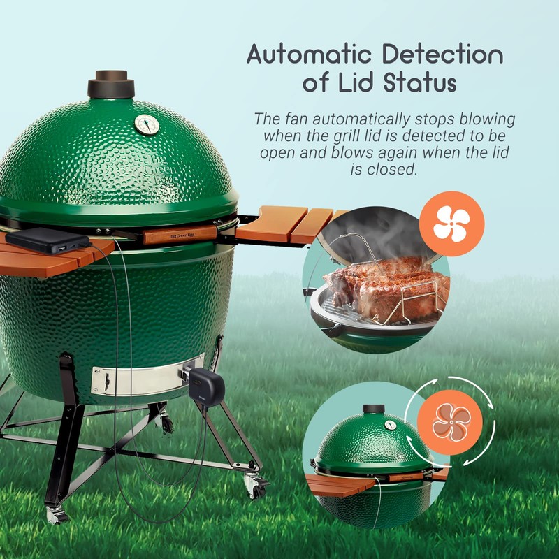 INKBIRD ISC-027BW Bluetooth 5.1 and WIFI 2.4GHz BBQ Temperature Controller,