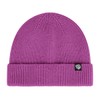 Iguana 100% Merino Wool Beanie for Men and Women Pitaya