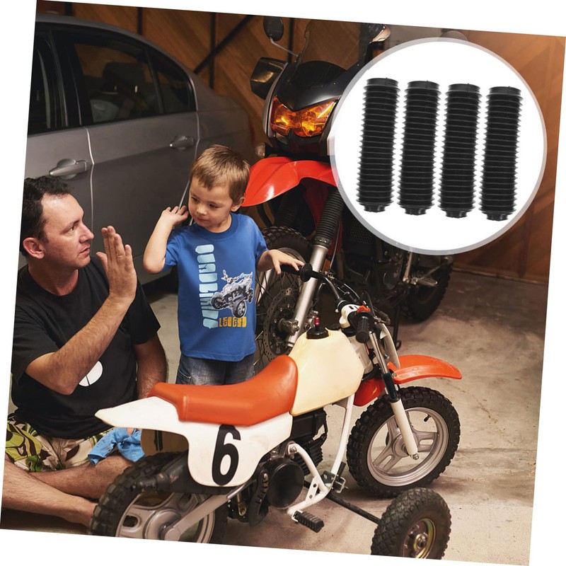 iplusmile Motorcycle Accessories for Men 4pcs Front Shock Absorber Sleeves