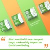 RAYTID Compostable Food Waste Bags 6L 150 food bin Bags