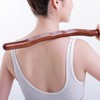Wooden Gua Sha Stick Double Row 20 Beads Trigger Point