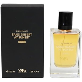 Zara Sand Desert at Sunset Intense EDP Warm and Enriched Amber Fragrance with Vanilla Cinnamon and Chocolate Notes 100 ML (3.38 FL. OZ)