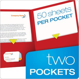 Oxford Twin Pocket Folders, Letter Size, Assorted Colors, 25 per Box (57511EE)