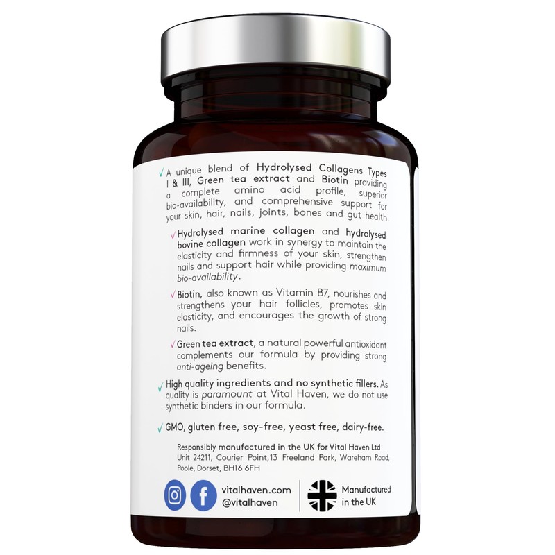 Advanced Collagen Complex - Hydrolised Marine Collagen (Type I) +