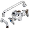 Kakudai 13 7044 Double Mouth Horizontal Freedom Faucet