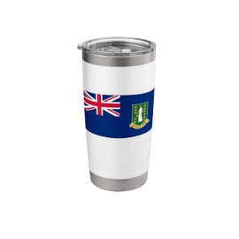 Flag of the BVI Stainless Steel Insulated Tumbler