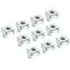 PATIKIL M6 Carbon Steel Zinc Plated Cage Nuts for Server