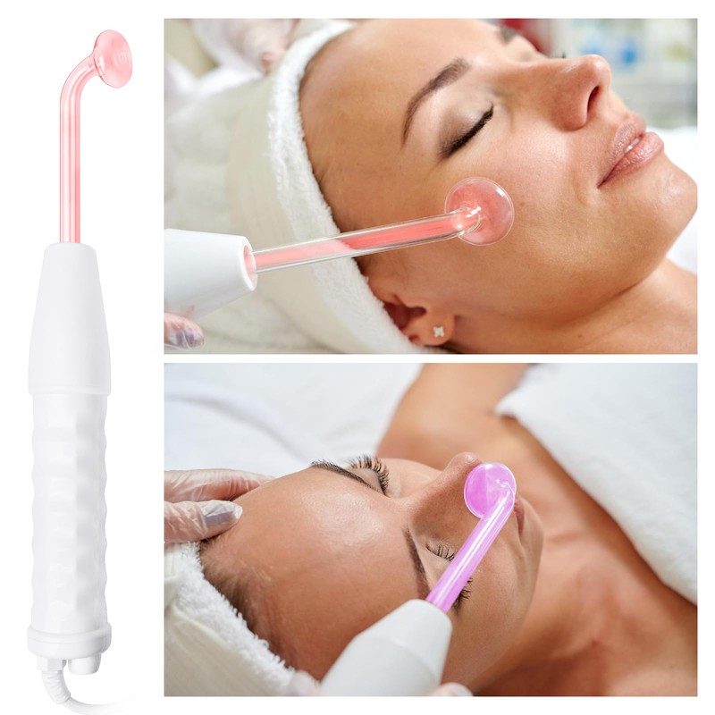 Hochfrequenzstab Gesicht mit 6 Sonden, Hochfrequenzstab, High Frequency Wand, Radiofrequenz