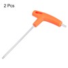 QUARKZMAN Pack of 2 T-Handle Ball Head Allen Key 4