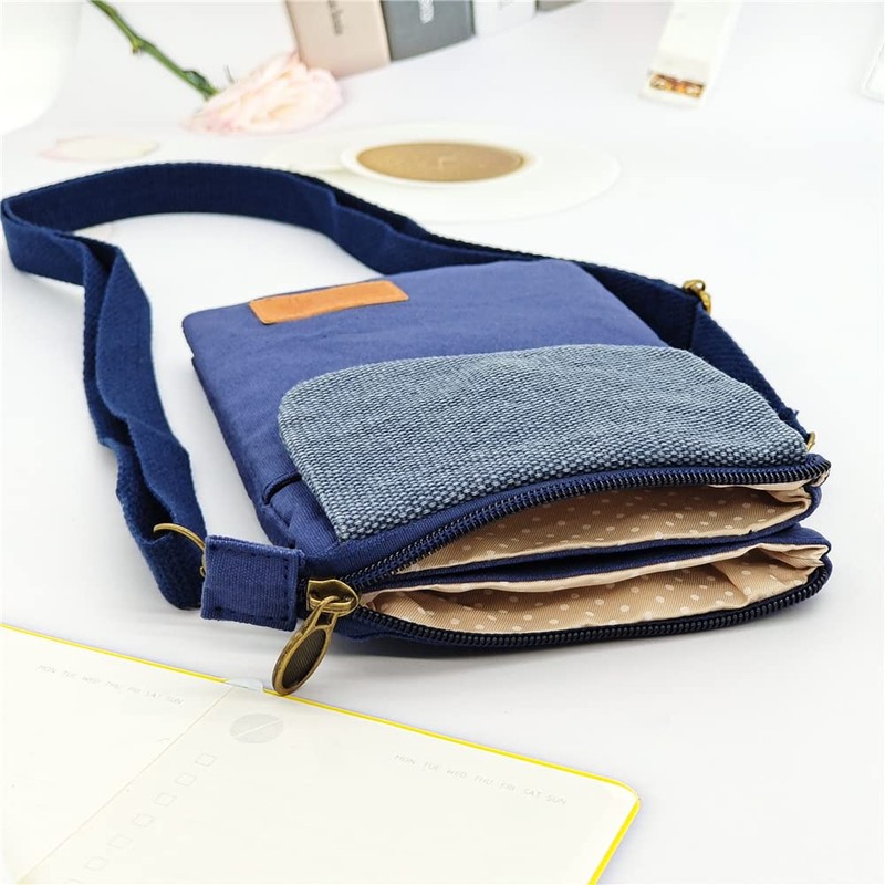 SURCHAR® Smart Phone Bag, Mini Shoulder Diagonal, Smartphone Coin, Keys,