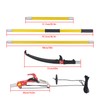 findmall 27ft Manual Pole Saw Extendable Tree Pruner Sharp Steel