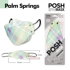 [Pack of 10] Posh KF94 Mask - Palm Springs (A05) (MADE IN KOREA)