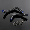 PIT66 Silicone Radiator Hose Kit Compatible with 1970-1987 Pontiac Firebird