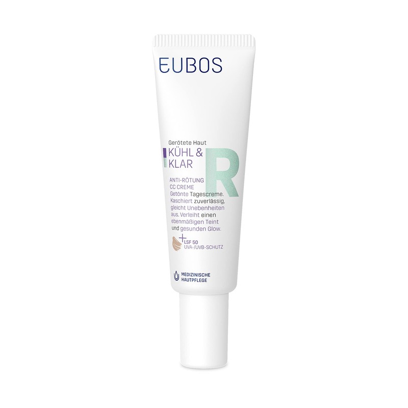 Eubos Cool and Clear Anti-Redness CC Cream Tinted Day Cream