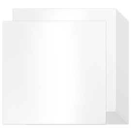 White Shimmer Cardstock 12x12, Goefun Glossy Cardstock Printer Paper 80 lb Metallic Paper Pearl Card Stock for Cricut, Invitations and Card Making, 100 Pack