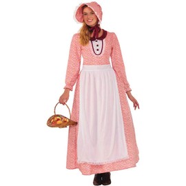 Forum Women's Pioneer Woman Costume, Multi/Color, One Size