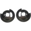 Dorman Rear Disc Brakes Backing Plates Pair Set for Chevy