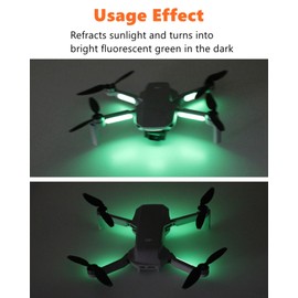 Reflective Sticker for DJI Mavic Series, Holographic Stickers Kit Drone Night Flying DIY Accessories Compatible DJI Mavic 3/2 Air 2S Mini/Pro, 2Pack (20pcs)