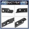PARSLUCK Bumper Support Bracket, Right Side Front Bumper Retainer Bracket
