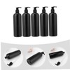 CAXUSD 5pcs Refillable Lotion Pump Bottle Shampoo Dispenser for Use