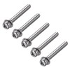 sourcing map M4 x 50mm Stainless Steel Phillips Pan Head