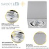 Sweet Led Surface-Mounted Spotlight GU10 Made of Aluminium - Ceiling