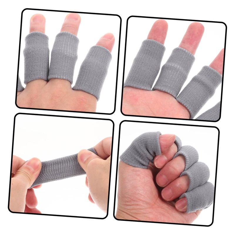 VICASKY 10Pcs Finger Sleeves for Basketball Multi Function Joint Protectors