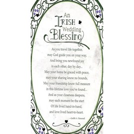 St. Jude Store An Irish Wedding Blessing U - Laminated holy card - Pack of 25