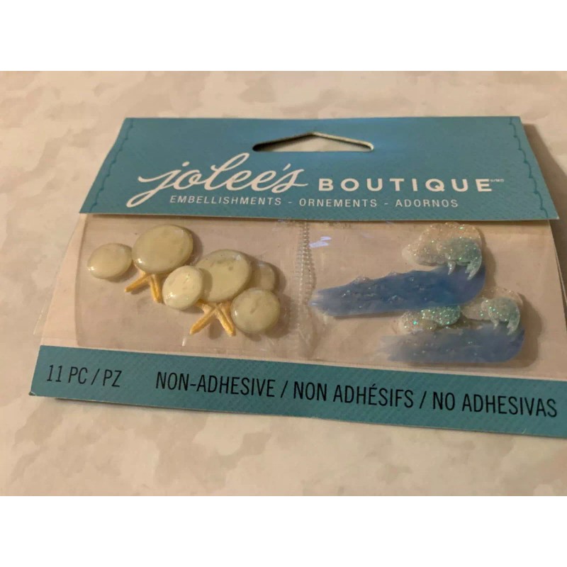 Jolee's Boutique JOLEE’S BOUTIQUE 3D MINI GLITTER WAVES OCEAN WAVES