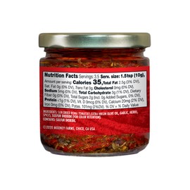 Bella Sun Luci Sun Dried Tomato Halves with Italian Herbs and Extra Virgin Olive Oil