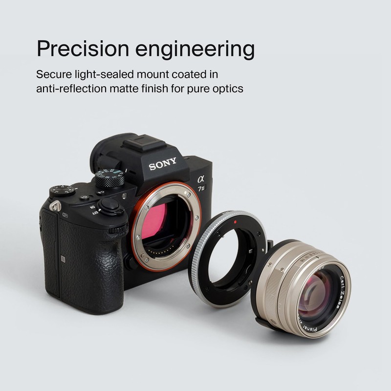 Urth Lens Adapter: Compatible with Contax G Lens and Sony