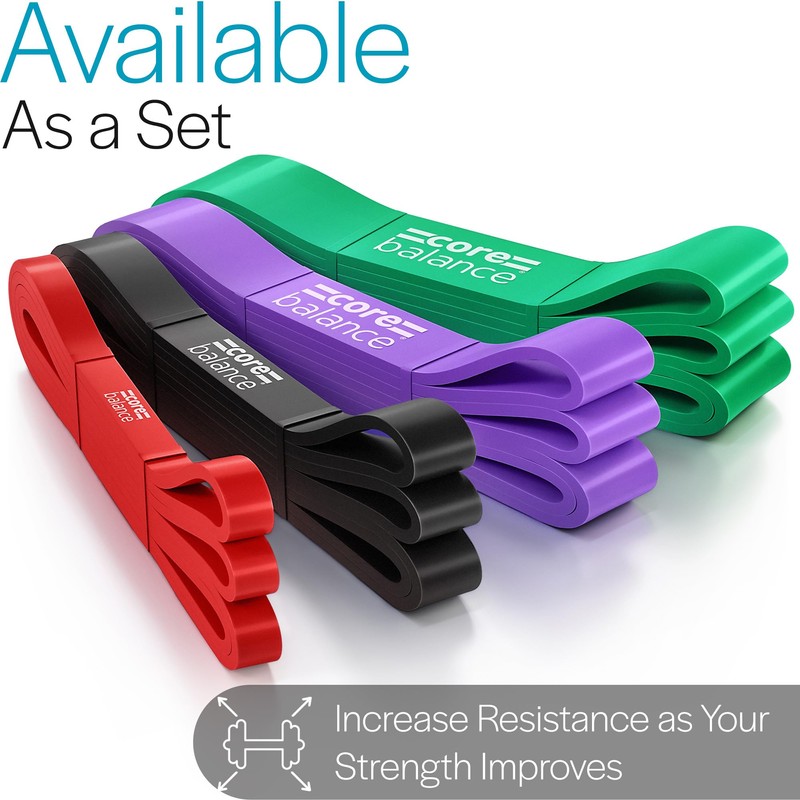 Core Balance Long Loop Resistance Bands For Assisted Pull Ups