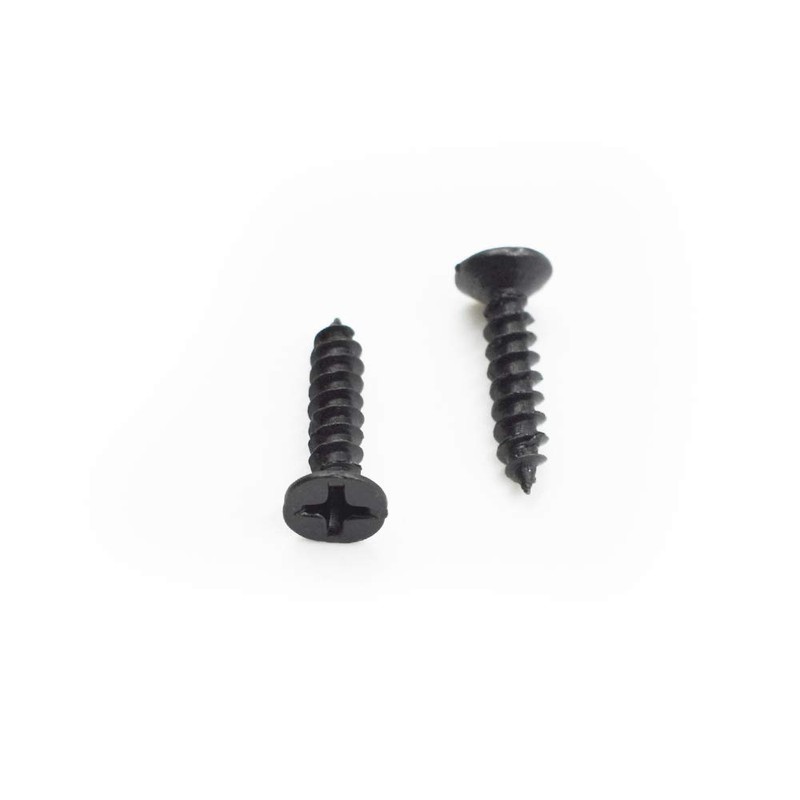 Biaungdo #6 X 5/8'' Black Oxide Coated Carbon Steel Flat