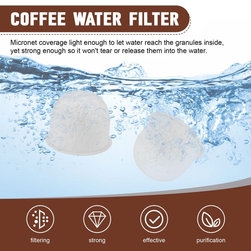 WGCM350 Coffee Maker Water Filter Pod Replacement for Wolf Gourmet