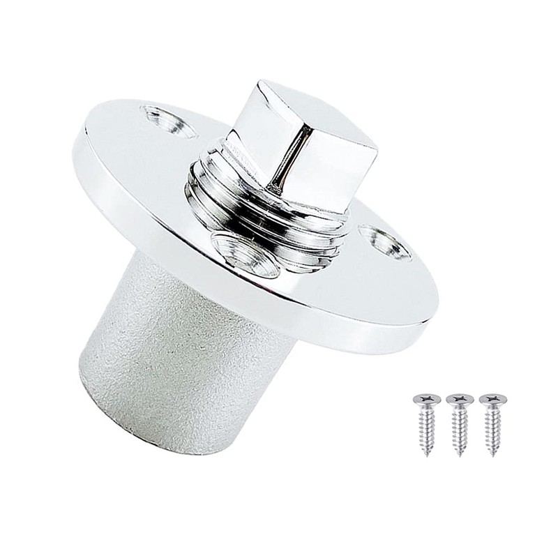 Stainless Steel Boat Garboard Drain Plug Fits 1" Hole