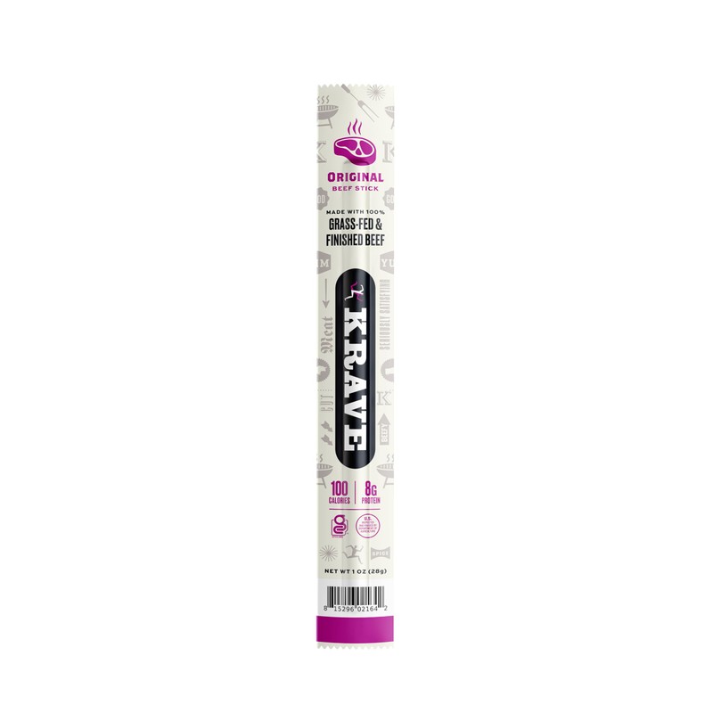 Krave, Beef Sticks (1 Ounce Sticks, Pack of 10) -