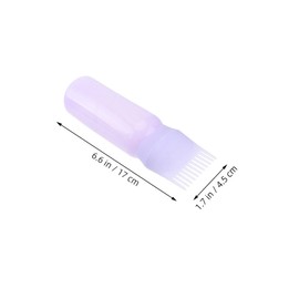SAFIGLE Hair Coloring Applicator Bottle Dyeing for Hair Oiling Precision Measurement Plastic Material Perming Treatment