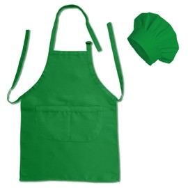 Matissa & Dad Children’s Kitchen Apron with Head Cover – Adjustable Cooking & Baking Apron
