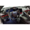 C8 Corvette Dash Trim Vinyl Accents 3 Piece Kit :