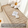 Mingfuxin Corduroy Dog Couch Cover Protectors, Thick Universal Non-Slip Sofa